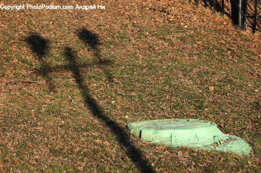 Bucket, Boat, Dinghy, Soil, Field, Grass, Grassland