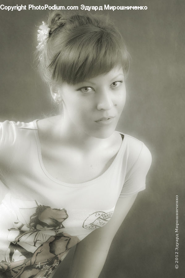 Human, People, Person, Drawing, Sketch, Female, Girl