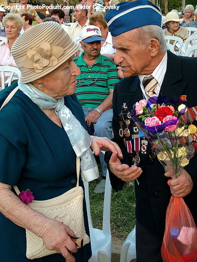 People, Person, Human, Plant, Potted Plant, Flower, Flower Arrangement