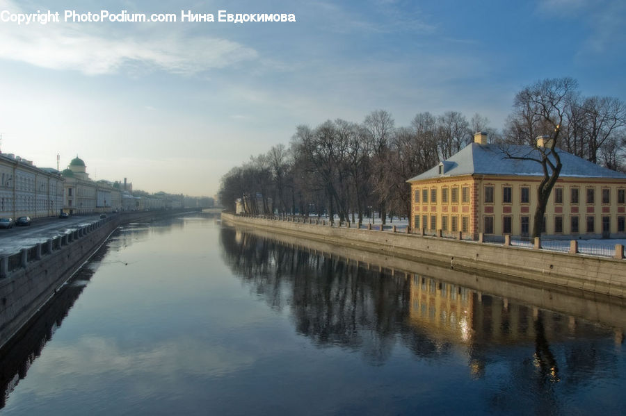 Canal, Outdoors, River, Water, Boardwalk, Deck, Path
