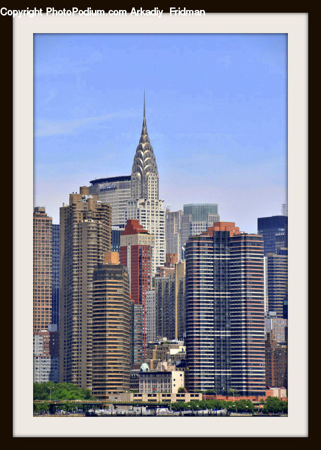 Building, City, High Rise, Architecture, Downtown, Skyscraper, Housing