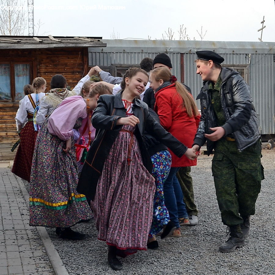 People, Person, Human, Costume, Sari, Army, Military
