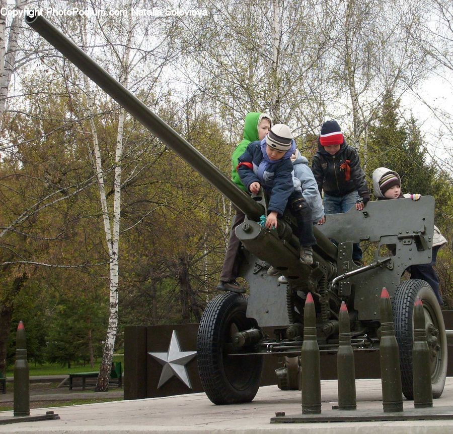 People, Person, Human, Cannon, Weaponry, Team, Troop