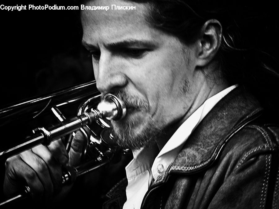 People, Person, Human, Brass Section, Horn, Musical Instrument, Trumpet