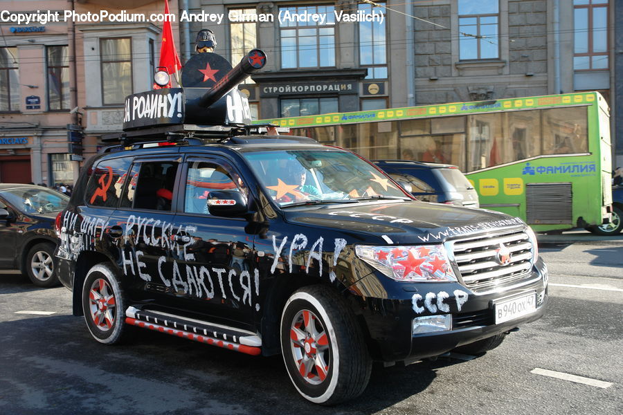 People, Person, Human, Automobile, Car, Vehicle, Van