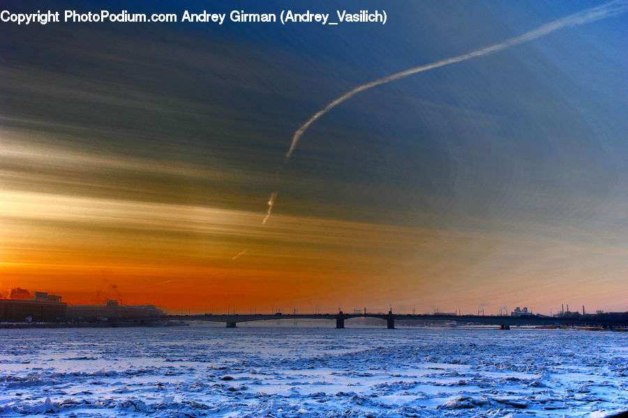 Dawn, Dusk, Sky, Sunrise, Sunset, Red Sky, Beach