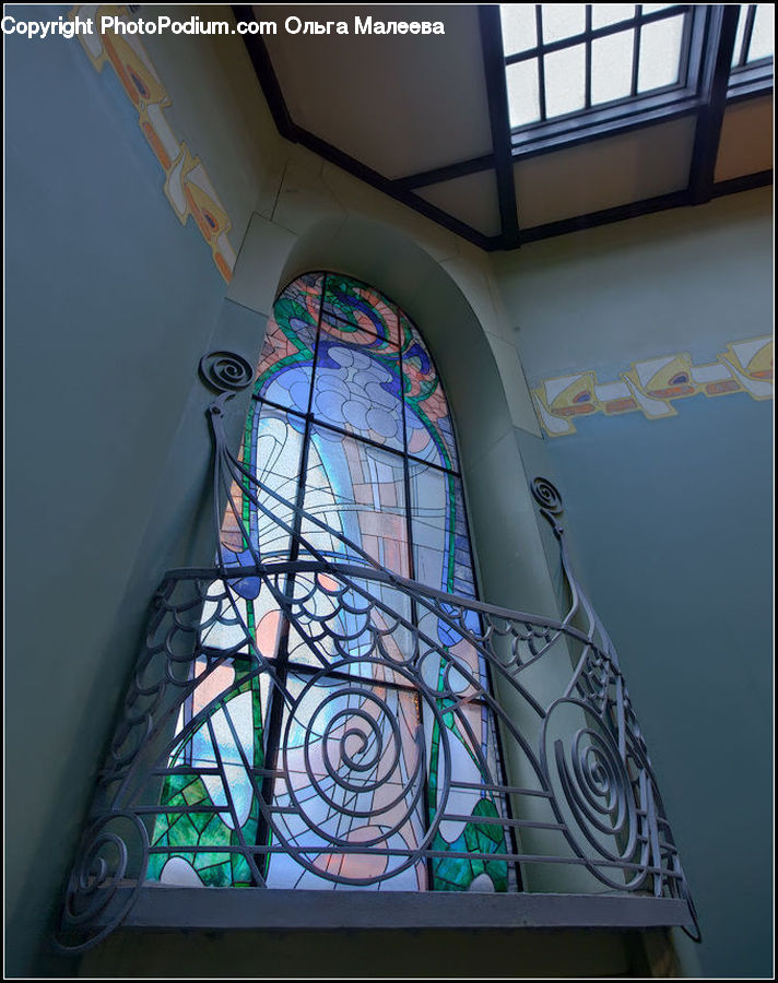 Balcony, Light Fixture, Indoors, Interior Design, Room, Lighting, Building
