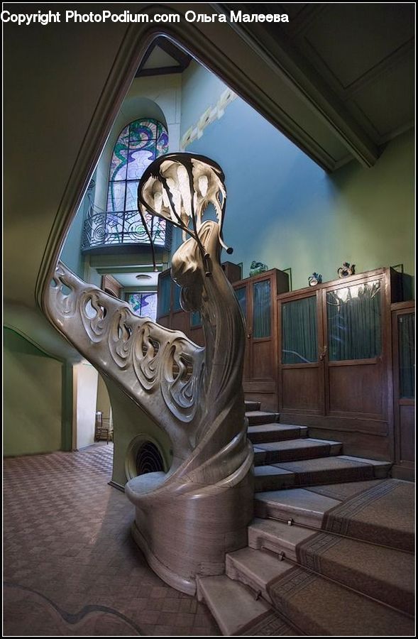 Art, Sculpture, Statue, Couch, Furniture, Dining Room, Indoors