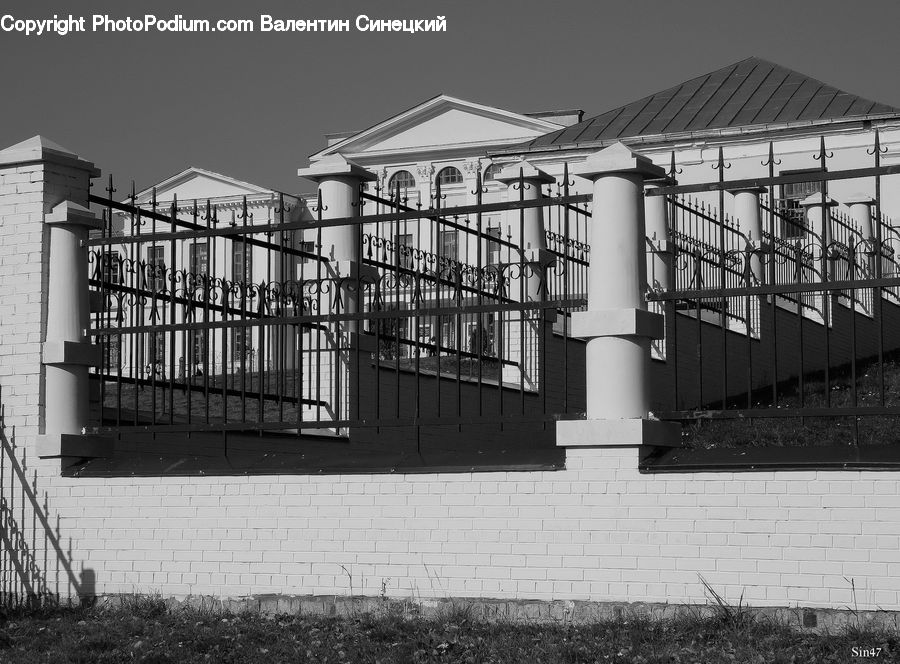 Playground, Dock, Pier, Building, Housing, Villa, Arch