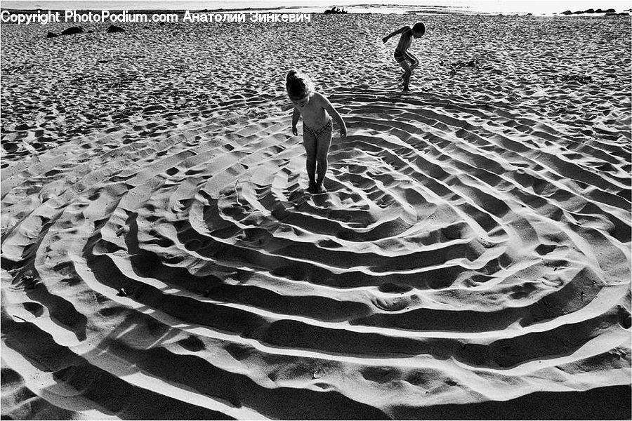 People, Person, Human, Labyrinth, Maze, Outdoors, Ripple