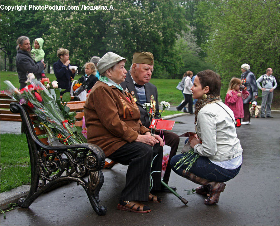 People, Person, Human, Park Bench, Leisure Activities, Afro Hairstyle, Hair