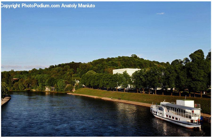 Cruise Ship, Ferry, Freighter, Ship, Tanker, Vessel, Canal