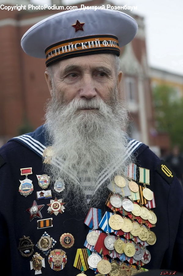 People, Person, Human, Beard, Hair, Military, Military Uniform