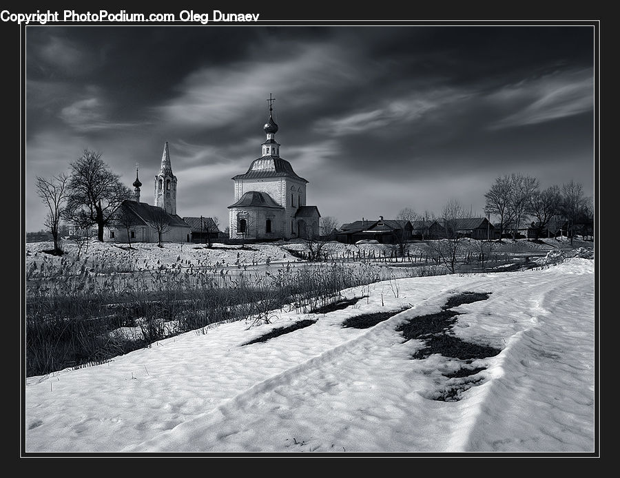Architecture, Church, Worship, Collage, Poster, Housing, Monastery