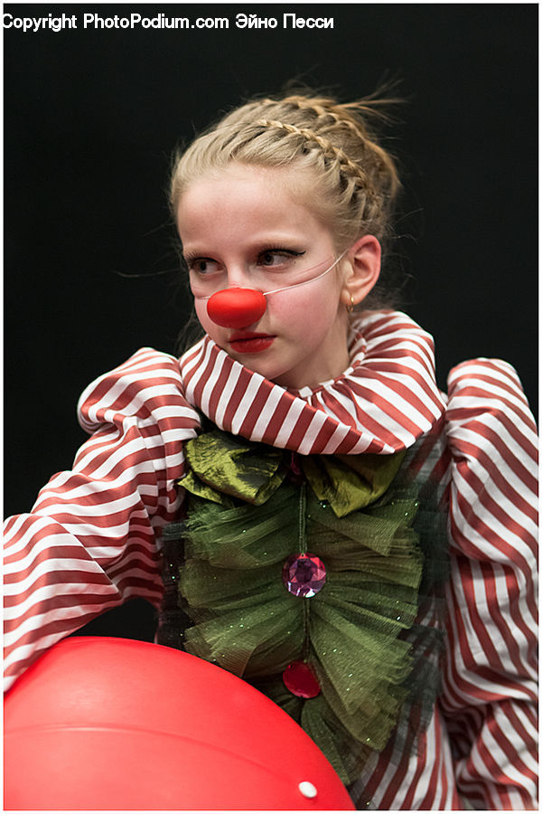 People, Person, Human, Clown, Performer, Blossom, Flora