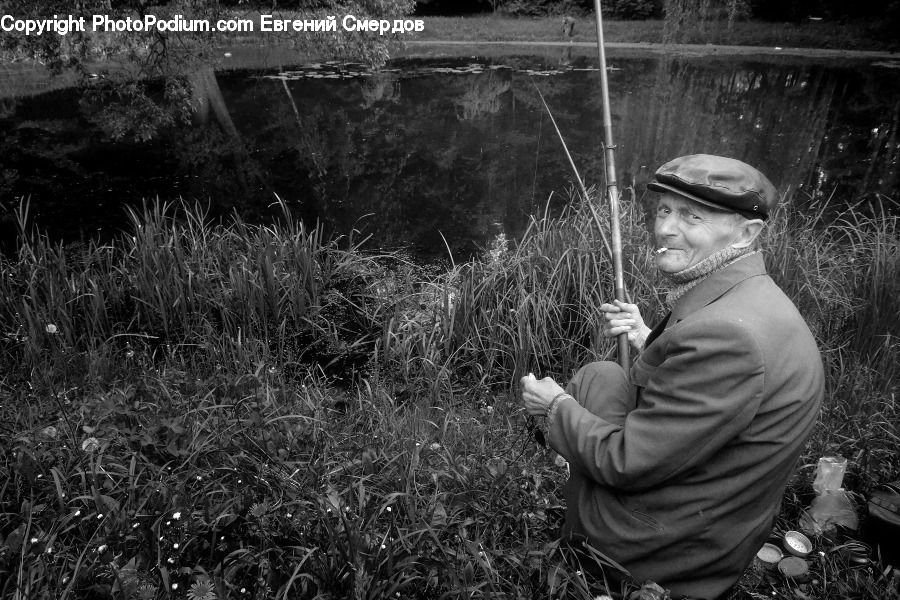 People, Person, Human, Fishing, Portrait, Selfie, Outdoors