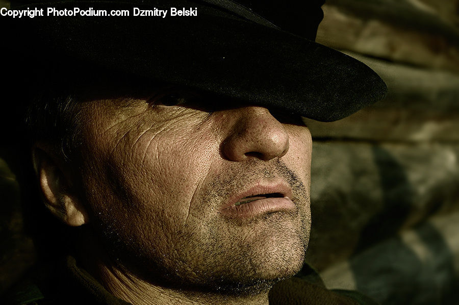 Cowboy Hat, Hat, Sun Hat, Face, People, Person
