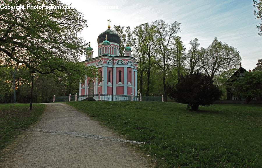 Architecture, Church, Worship, Cathedral, Bench, Mansion, Building