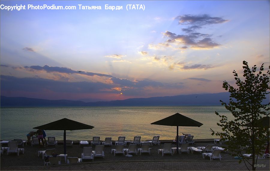 Chair, Furniture, Hotel, Resort, Beach, Coast, Outdoors