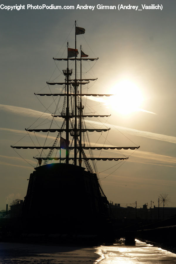Boat, Yacht, Construction, Scaffolding, Ship, Vessel, Battleship