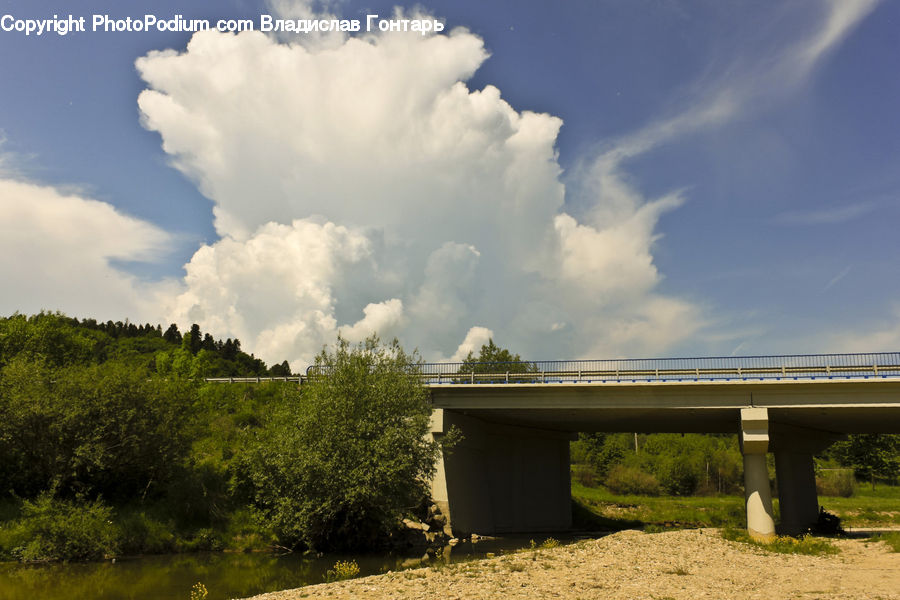 Cloud, Cumulus, Sky, Azure Sky, Outdoors, Landscape, Nature
