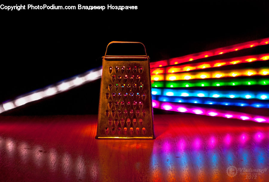 LED, Lighting, Bling, Building, City, High Rise