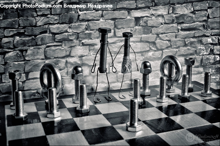 Screw, Chair, Furniture, Brick, Crypt