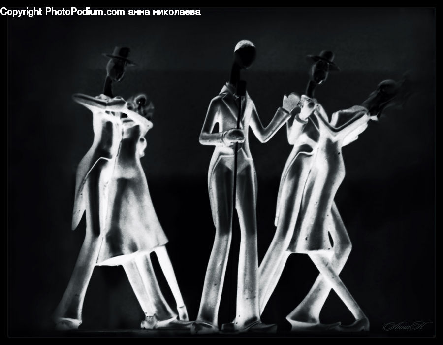 Dance, Dance Pose, Art, Sculpture, Statue, Anubis, Apparel