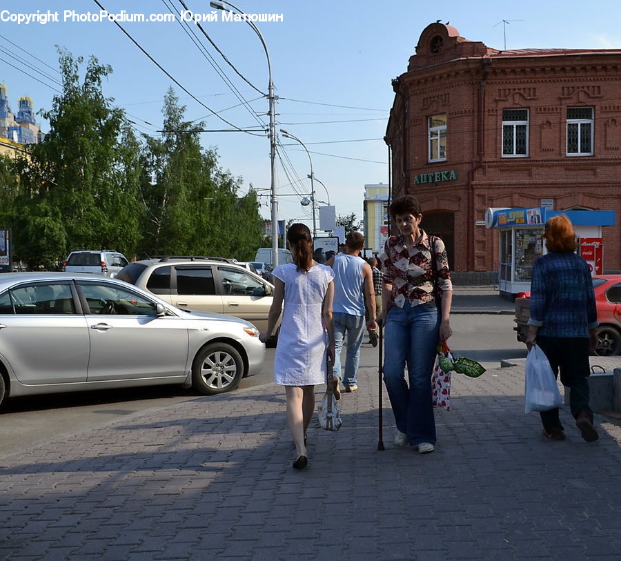 Human, People, Person, Automobile, Car, Vehicle, Parking