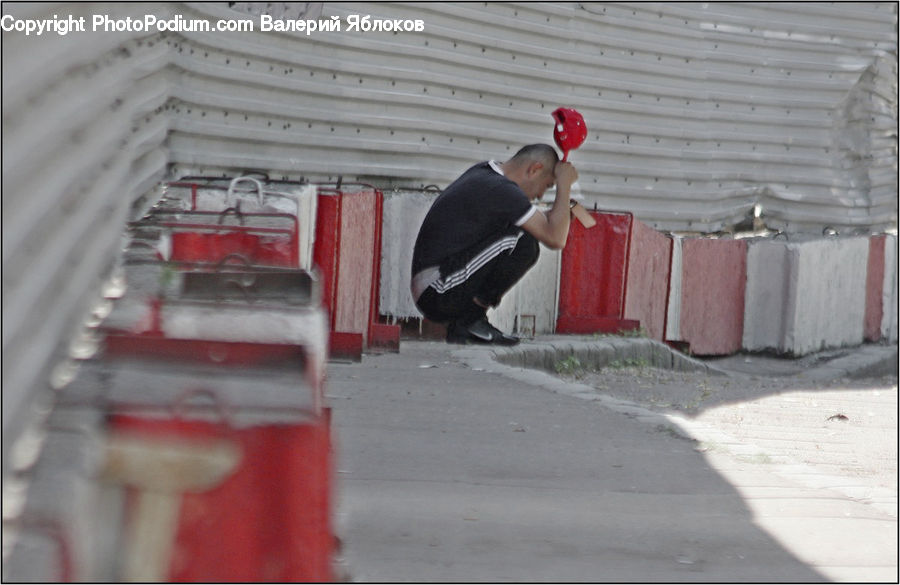 People, Person, Human, Column, Pillar, Clown, Performer