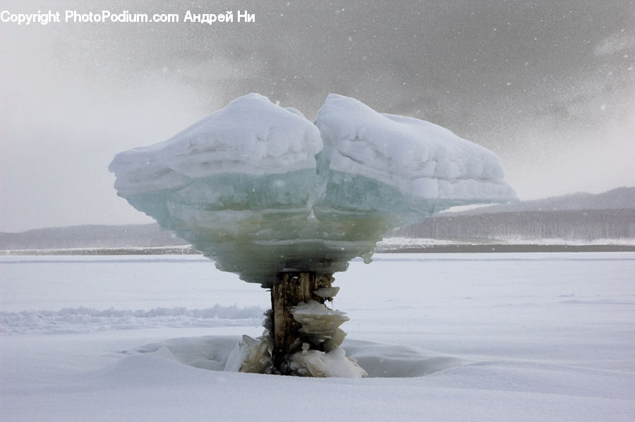 Arctic, Snow, Winter, Ice, Outdoors, Glacier, Mountain