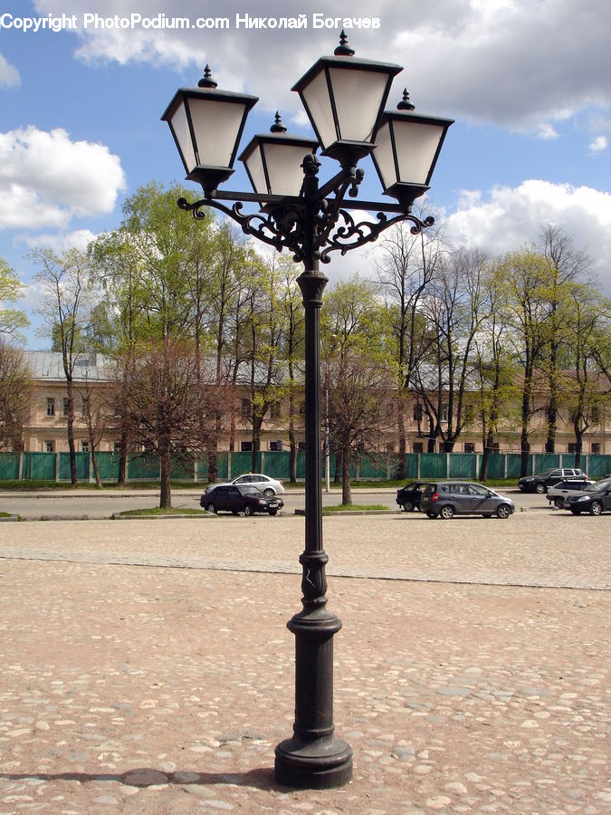Lamp Post, Pole, Gazebo, Beacon, Building, Lighthouse, Water Tower