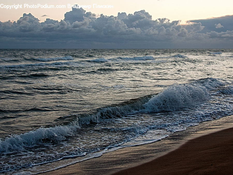 Beach, Coast, Outdoors, Sea, Water, Sea Waves, Ocean