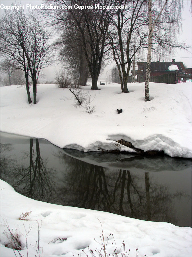 Ice, Outdoors, Snow, Bench, Blizzard, Weather, Winter