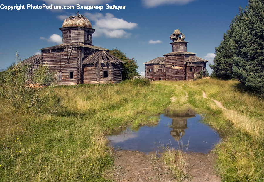 Architecture, Bell Tower, Clock Tower, Tower, Castle, Ditch, Fort