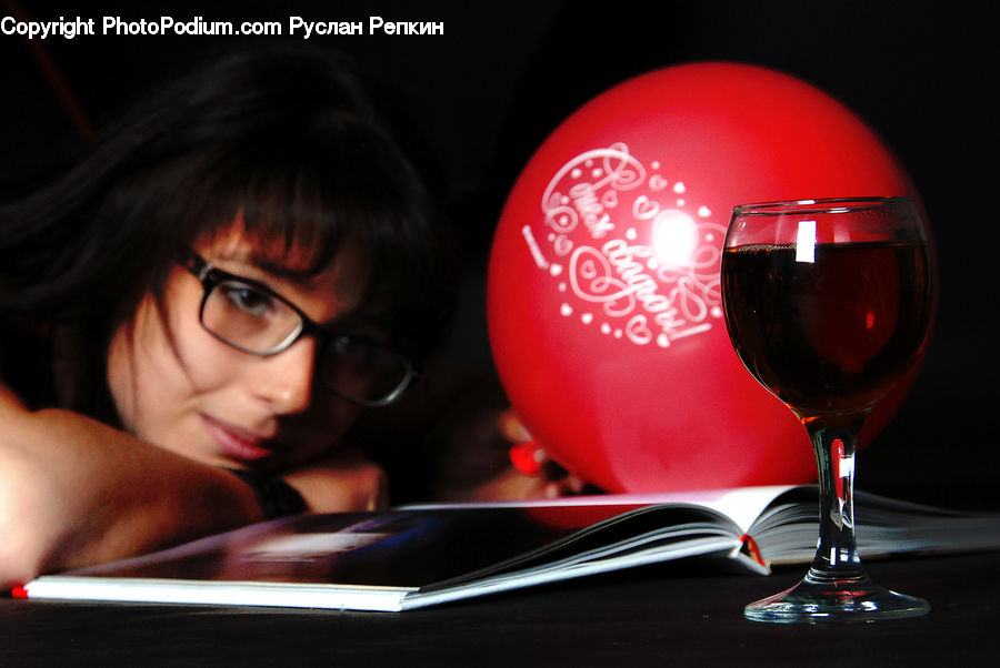 People, Person, Human, Glass, Goblet, Head, Portrait
