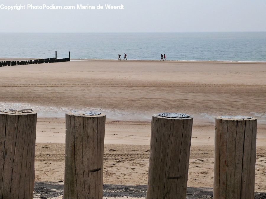 Wood, Beach, Coast, Outdoors, Sea, Water, Sand
