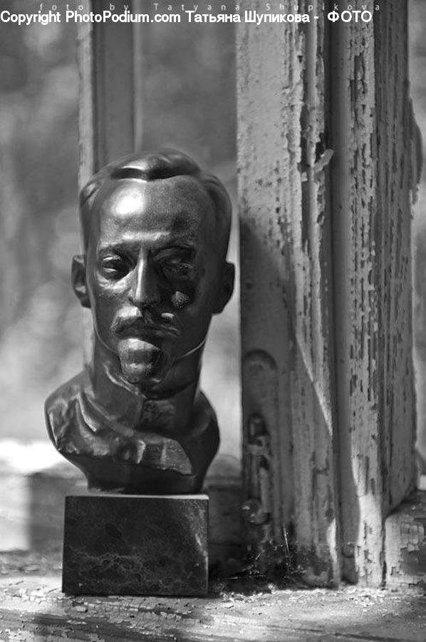 Head, Portrait, Art, Sculpture, Statue, Face