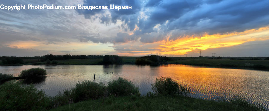 Dawn, Dusk, Red Sky, Sky, Sunrise, Sunset, Outdoors