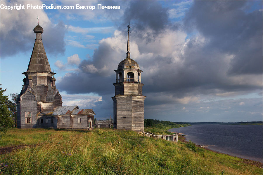 Architecture, Bell Tower, Clock Tower, Tower, Spire, Steeple, Church