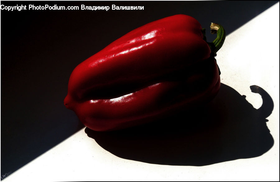 Bell Pepper, Pepper, Produce, Vegetable, Face, Selfie