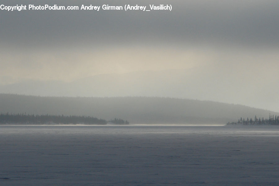 Fog, Dawn, Dusk, Sky, Sunrise, Sunset, Coast