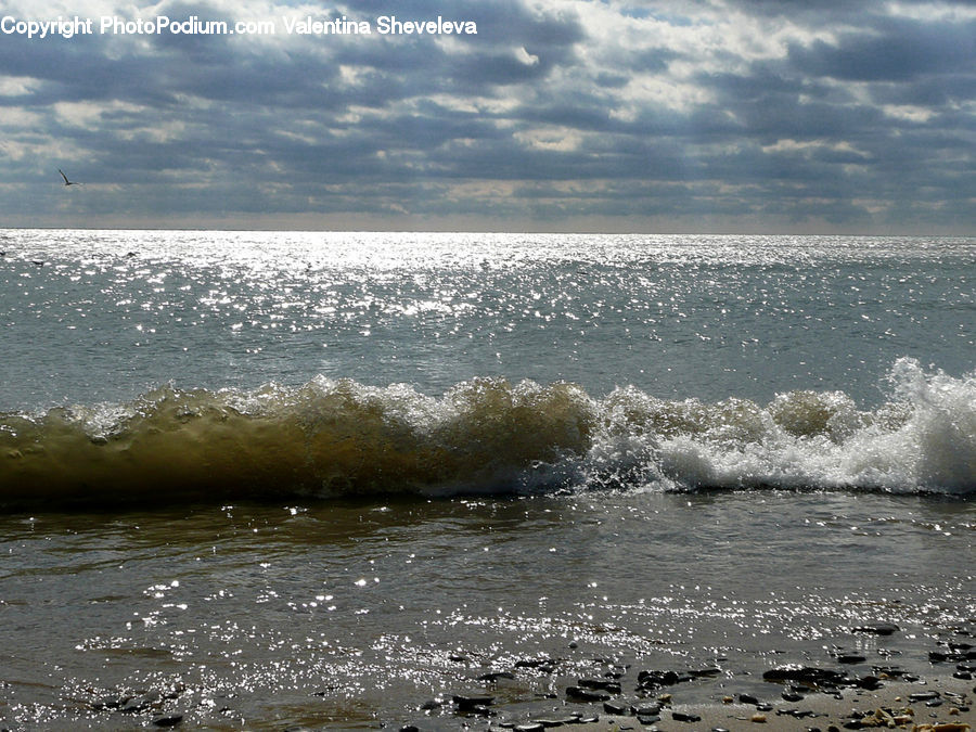 Outdoors, Sea, Sea Waves, Water, Beach, Coast, Ocean