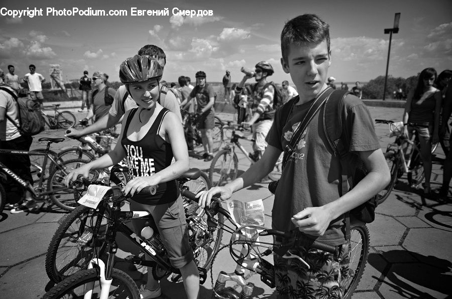People, Person, Human, Bicycle, Bike, Vehicle, Cyclist