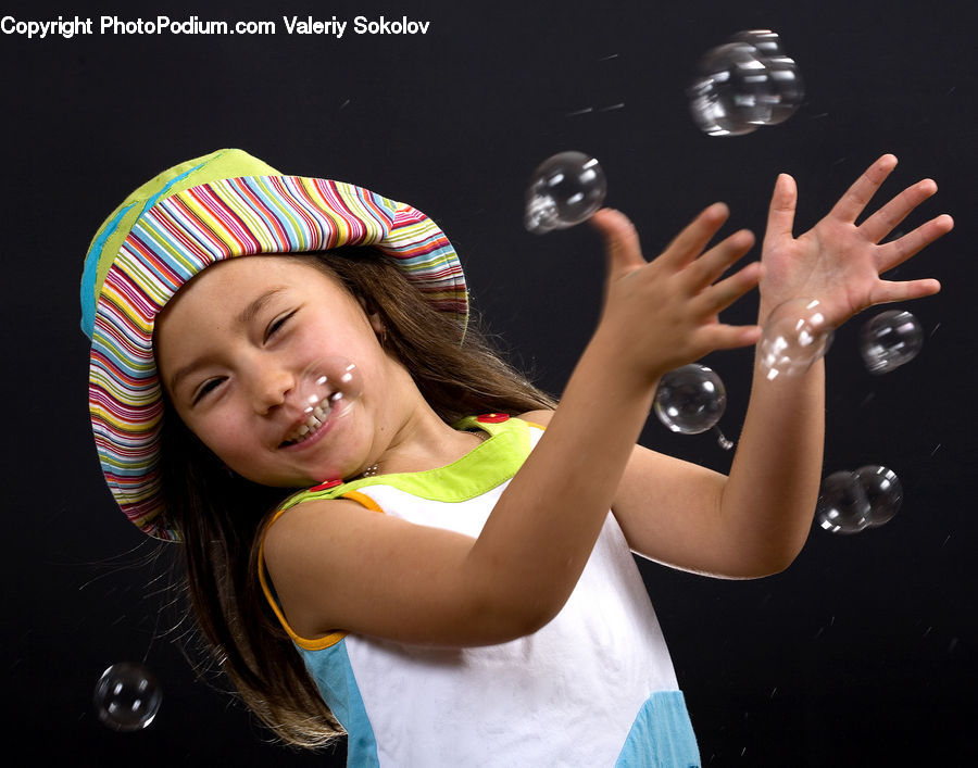 People, Person, Human, Bubble, Face, Portrait, Smile