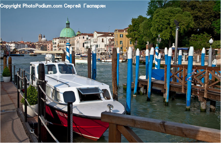 Boat, Watercraft, People, Person, Human, Dock, Landing