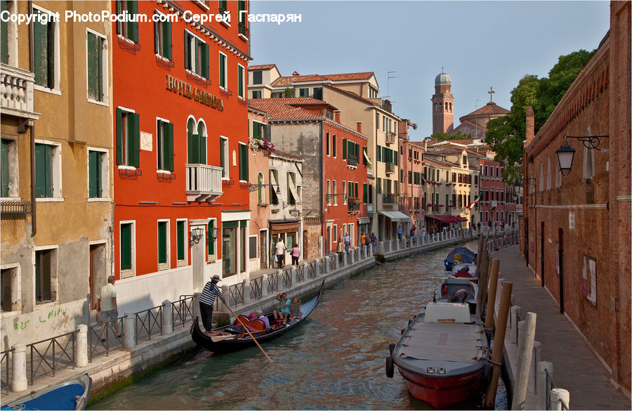Boat, Gondola, Dock, Landing, Pier, Watercraft, Bench