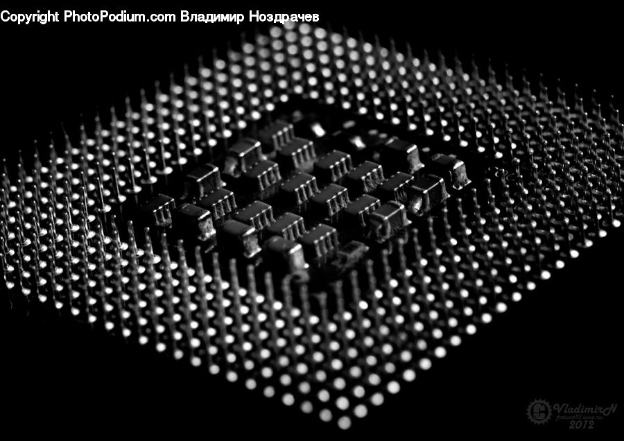 Computer Hardware, Cpu, Electronic Chip, Electronics, Hardware, Bling