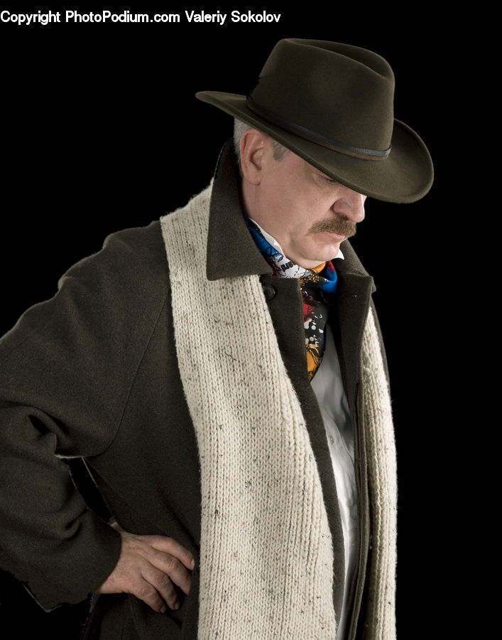 People, Person, Human, Cowboy Hat, Hat, Sun Hat, Coat