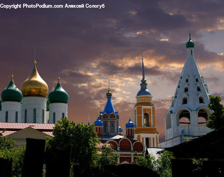 Architecture, Bell Tower, Clock Tower, Tower, Dome, Mosque, Worship